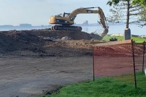 Commercial excavation.