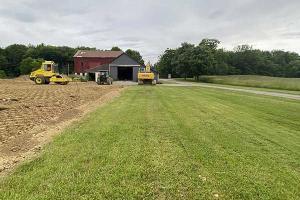 Agricultural excavation.