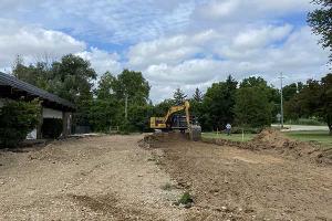 Agricultural excavation.