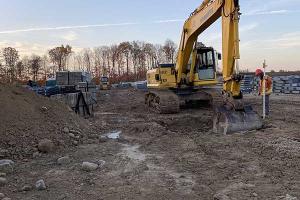 Commercial excavation.