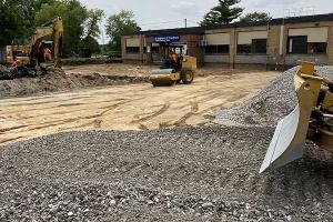 Commercial excavation.