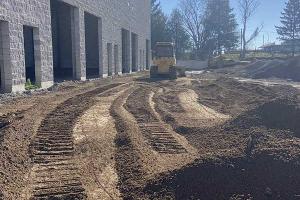 Commercial excavation.