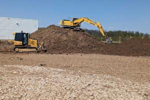 Agricultural excavation.
