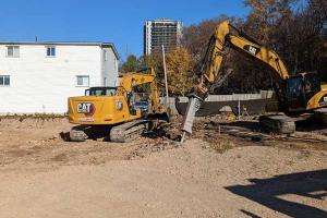 Commercial excavation.